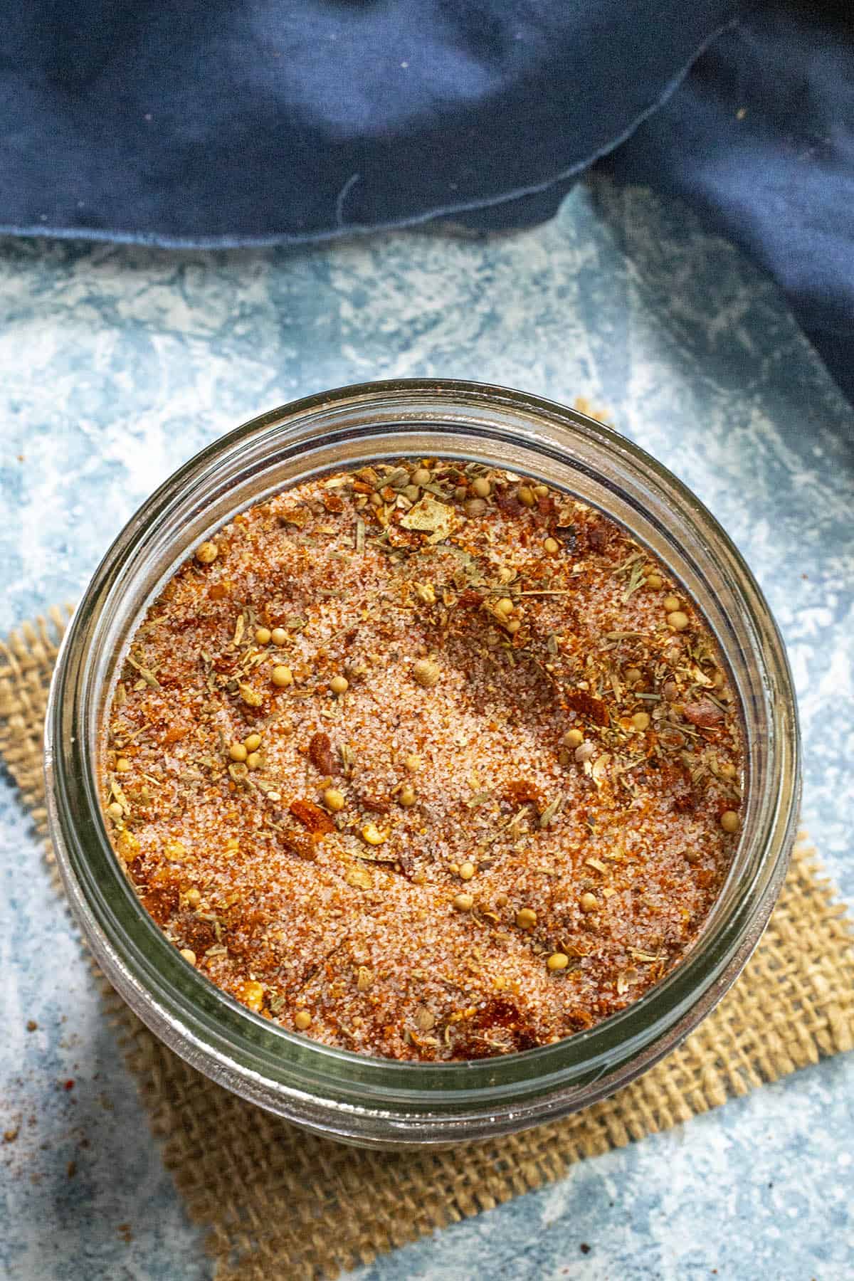 Seafood Boil Seasoning in a jar