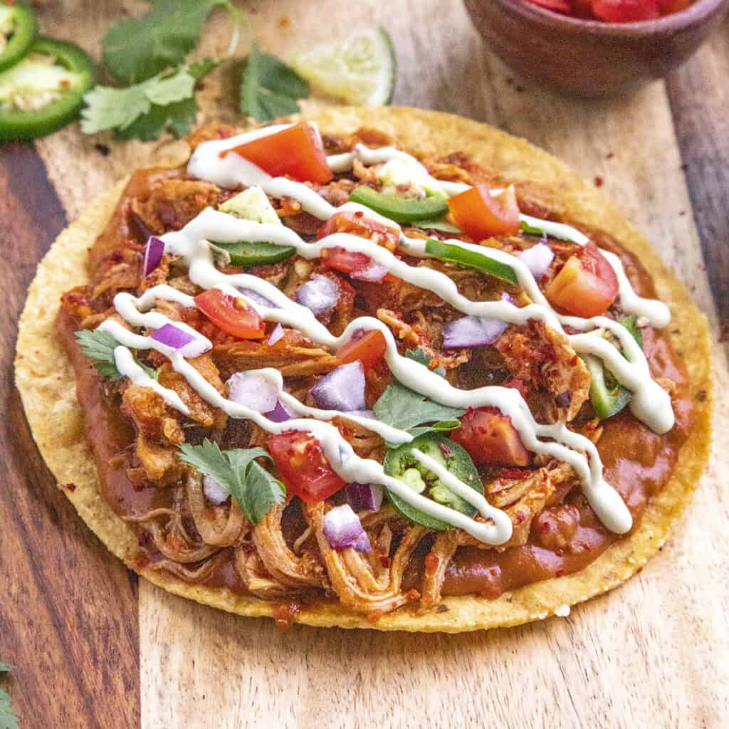 Tostadas de Tinga: A Culinary Journey through Mexican Flavors