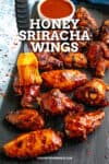 Honey Sriracha Chicken Wings Recipe