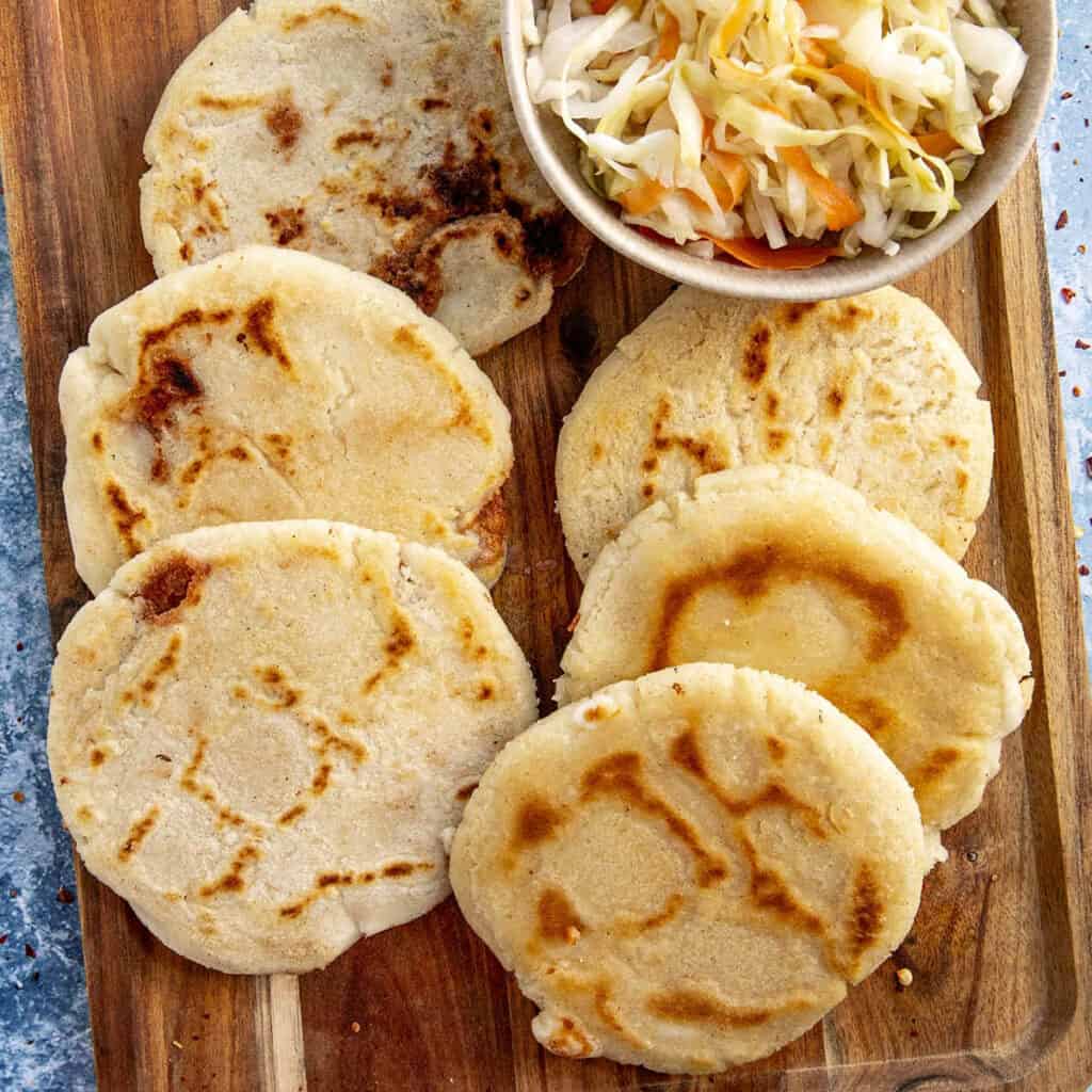 Pupusas Recipe (Salvadoran Corn Cakes) Chili Pepper Madness
