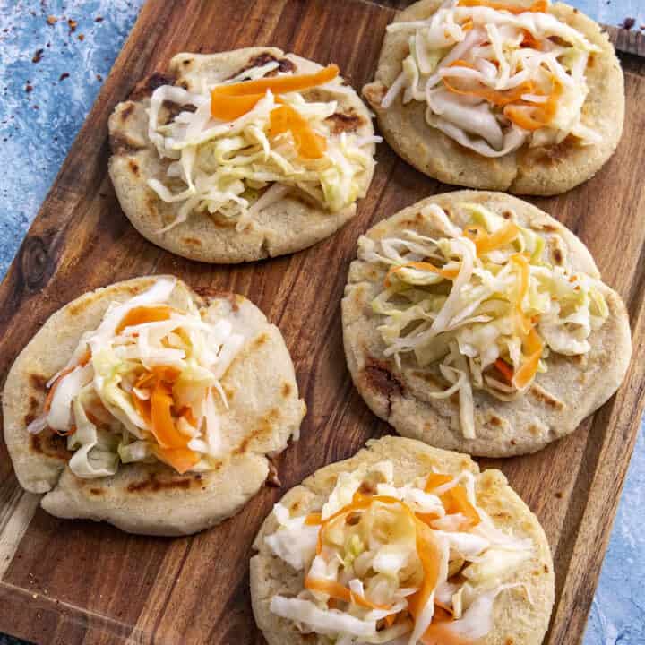 Pupusas Recipe (Salvadoran Corn Cakes)