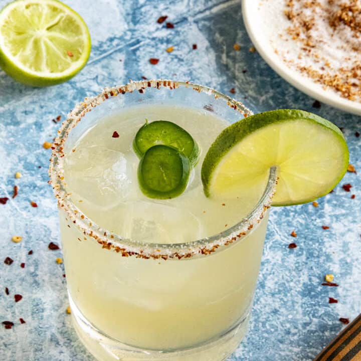 Spicy Margarita Recipe with Jalapeno