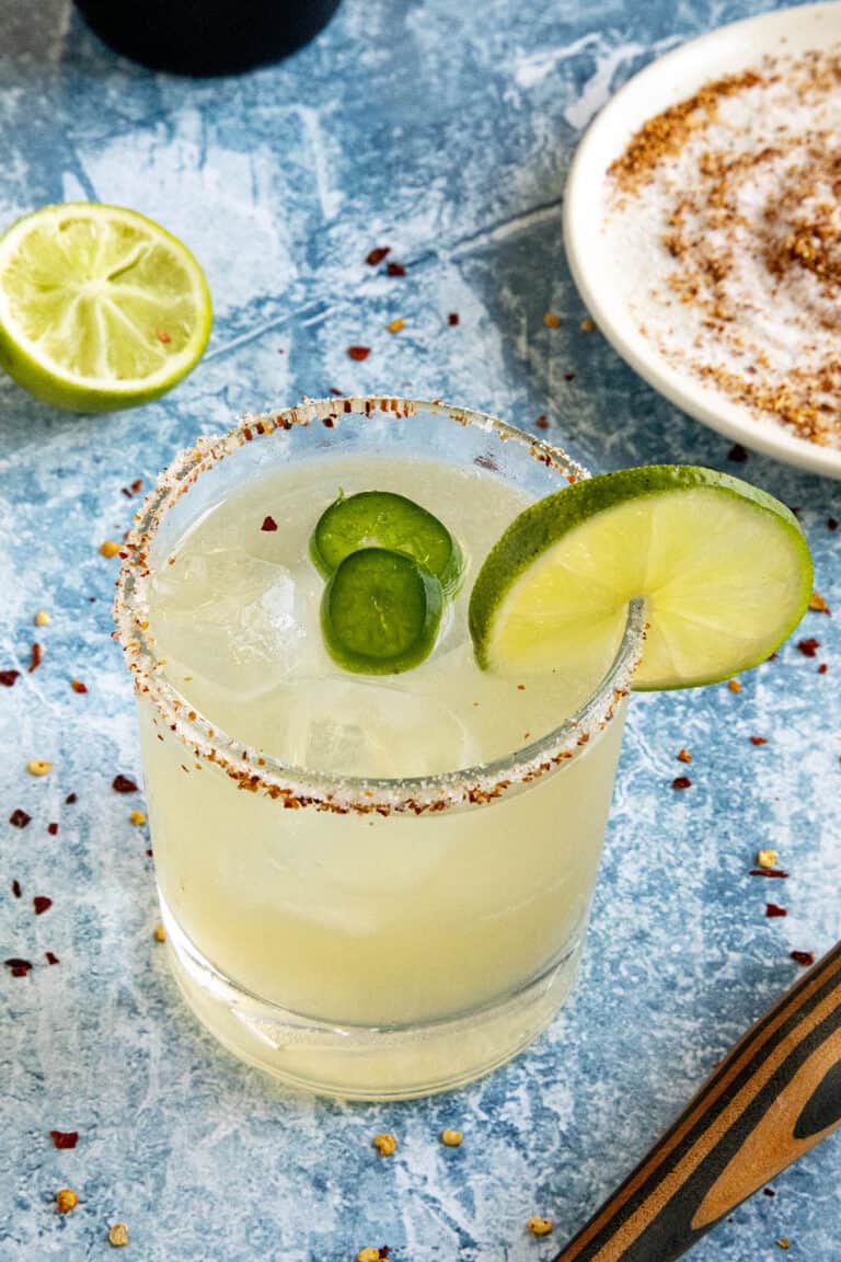 Spicy Margarita Recipe with Jalapeno