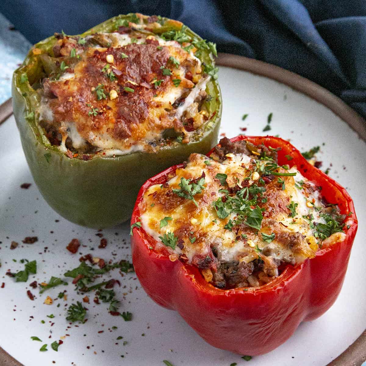 Classic Stuffed Peppers - Chili Pepper Madness