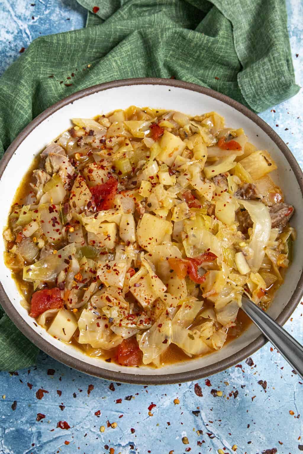Cabbage soup recipe chili pepper madness