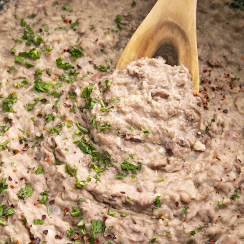 Homemade Refried Beans Recipe