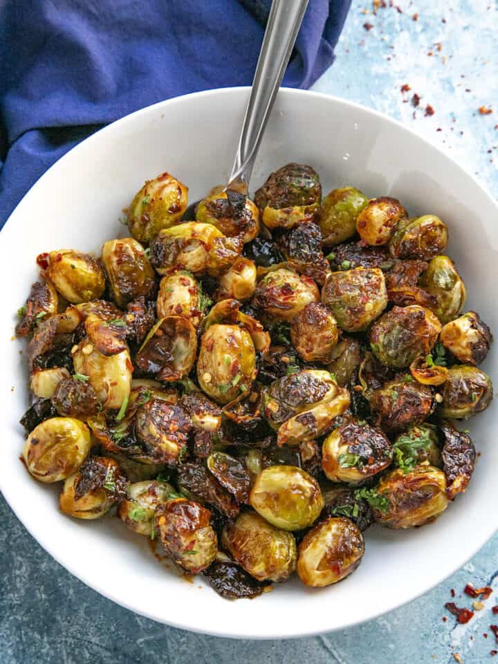 Honey Sriracha Brussels Sprouts Recipe