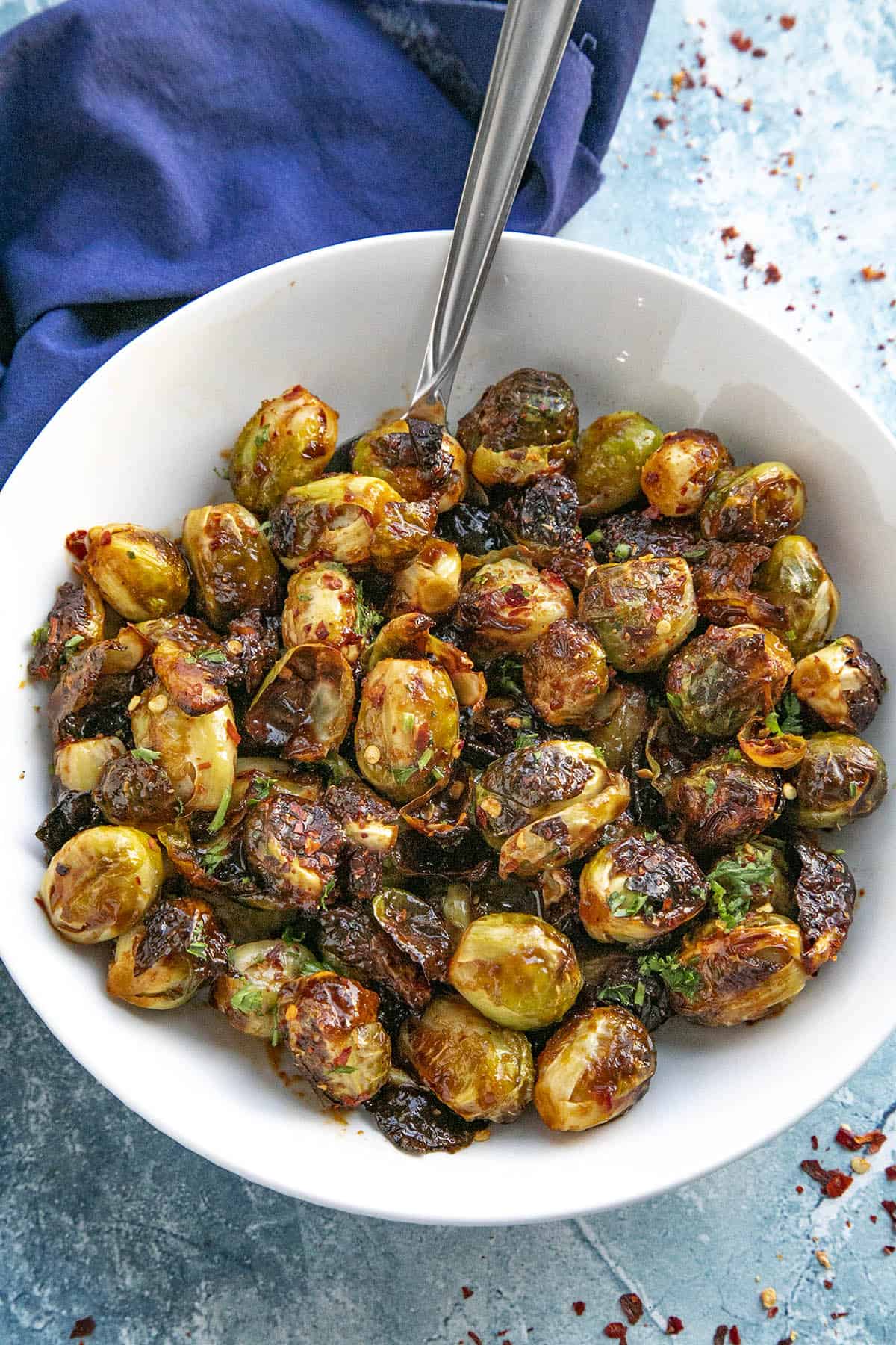 Honey Sriracha Brussels Sprouts Recipe