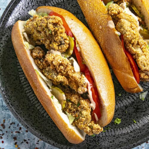 Oyster Po Boy Recipe Chili Pepper Madness
