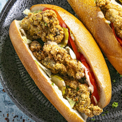 Oyster Po Boy Sandwich Recipe
