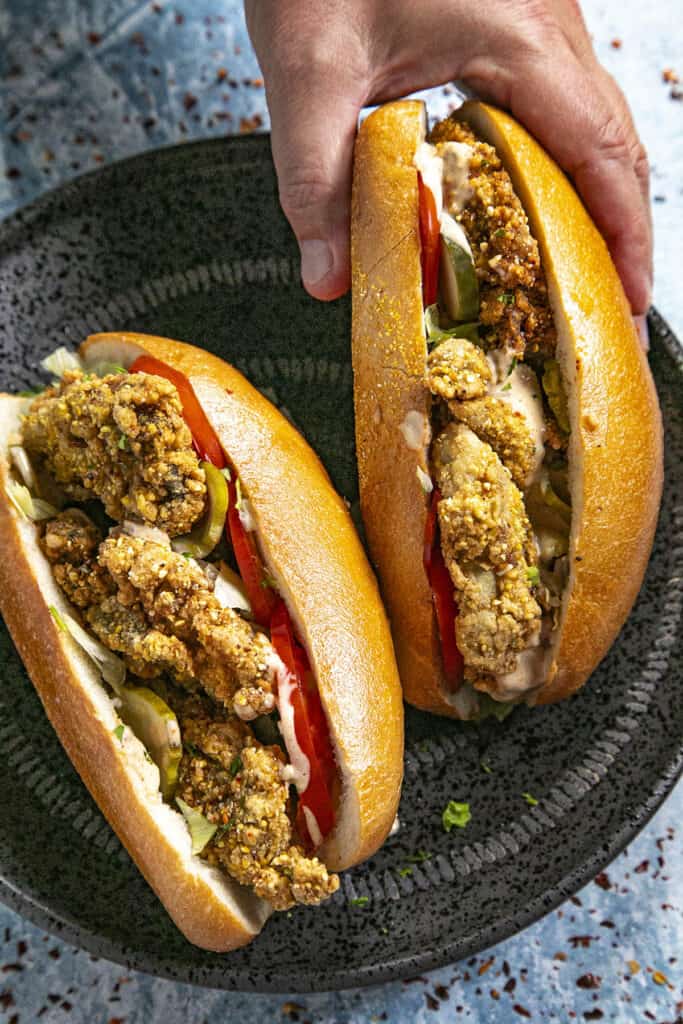 Oyster Po Boy Recipe Chili Pepper Madness