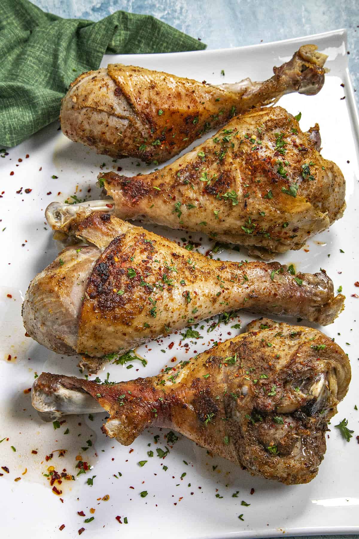 Roasted Turkey Legs Recipe