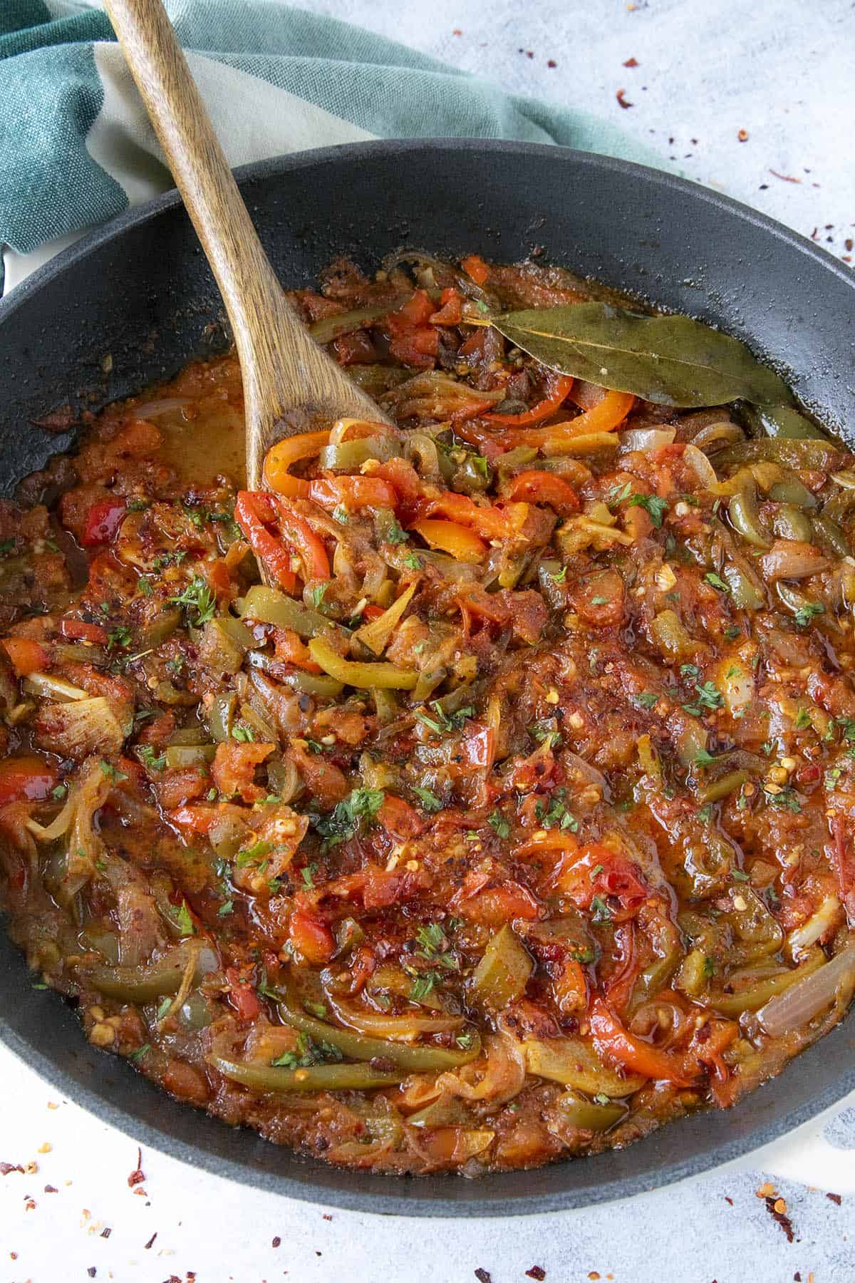 Piperade Recipe (Basque Tomato-Pepper Sauce)