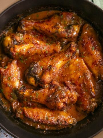 Smothered Turkey Wings Recipe