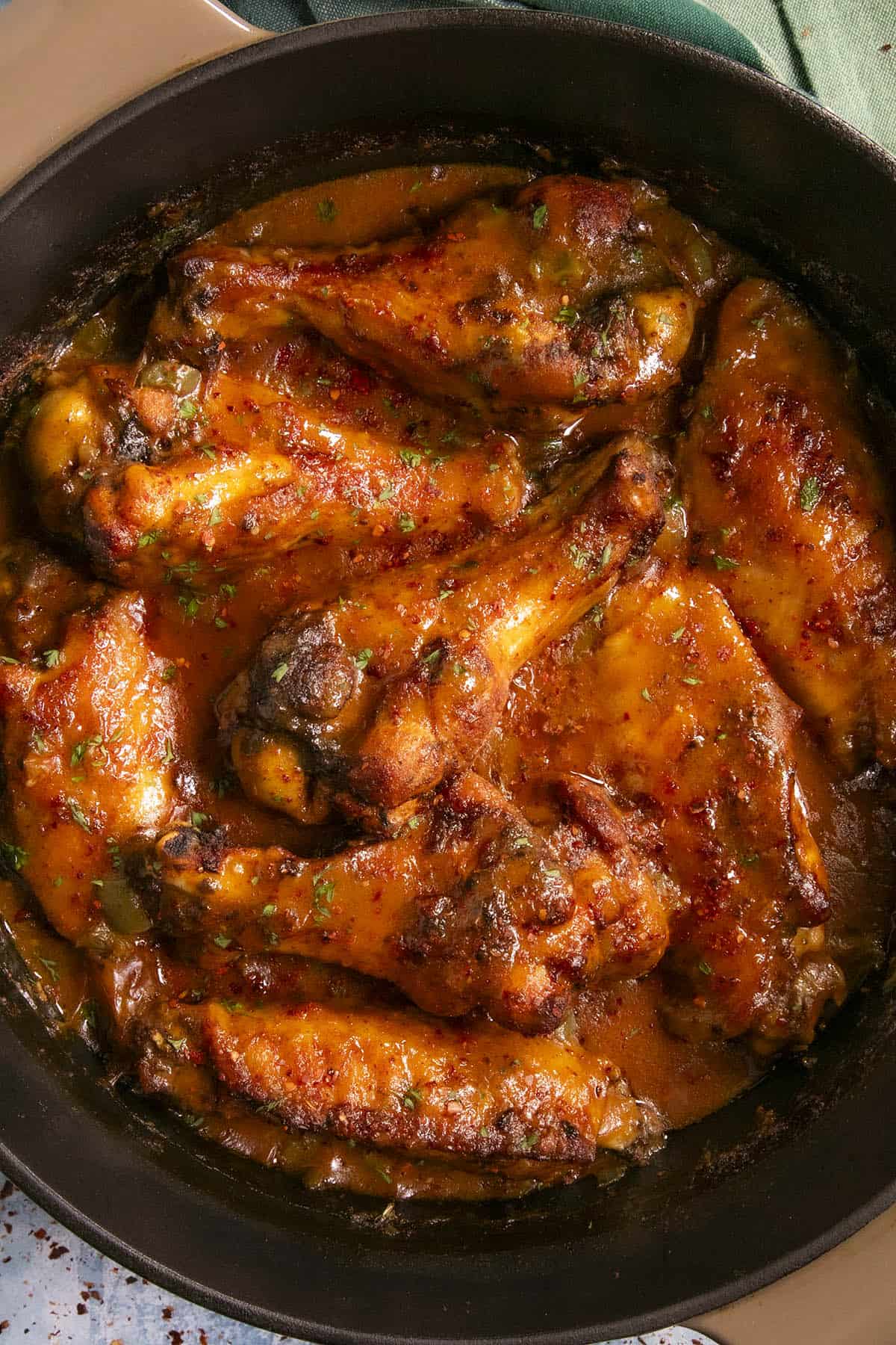 Smothered Turkey Wings Recipe