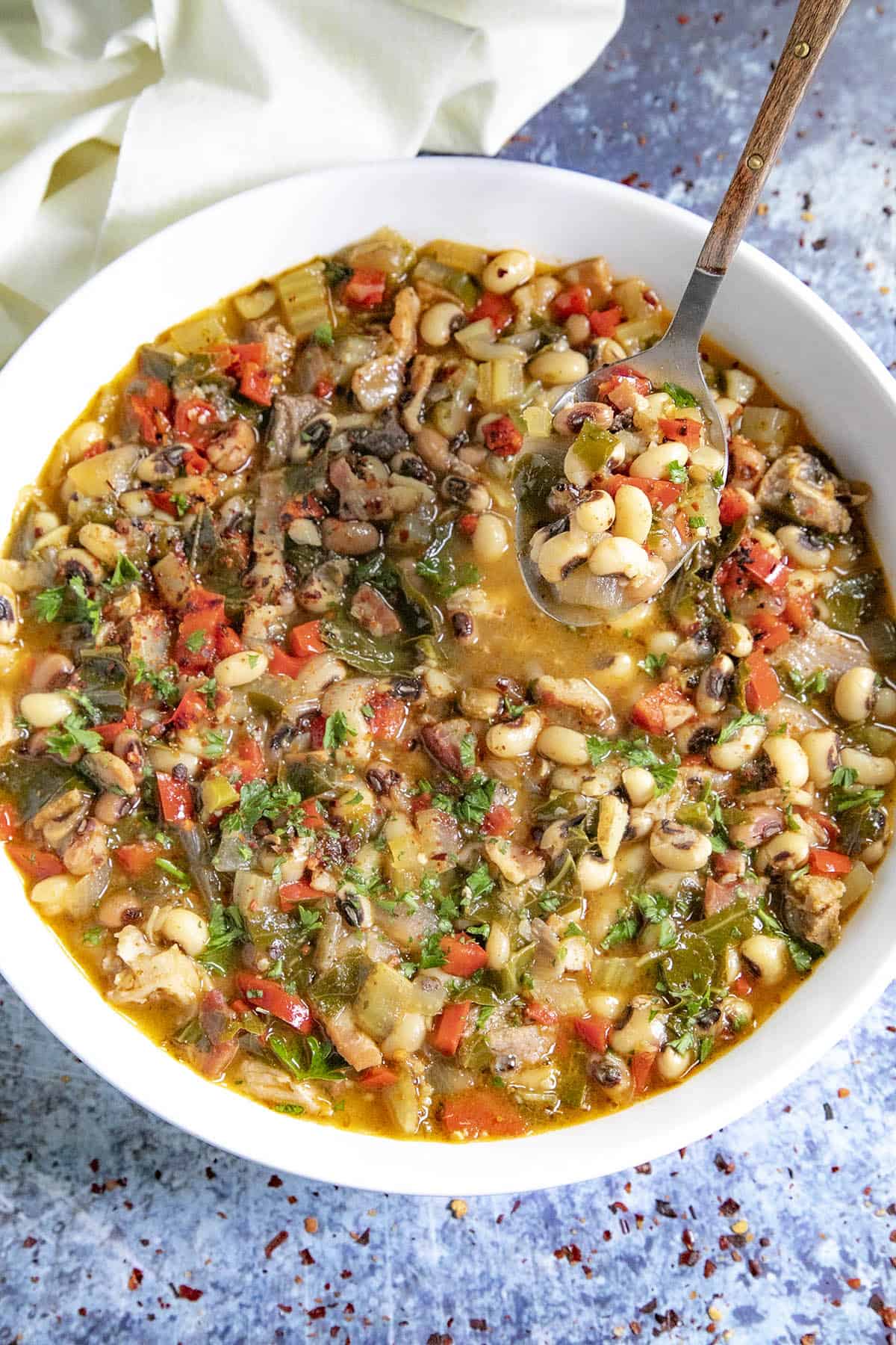 Black Eyed Peas Soup Recipe - 99