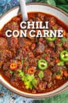 Chili Con Carne Recipe