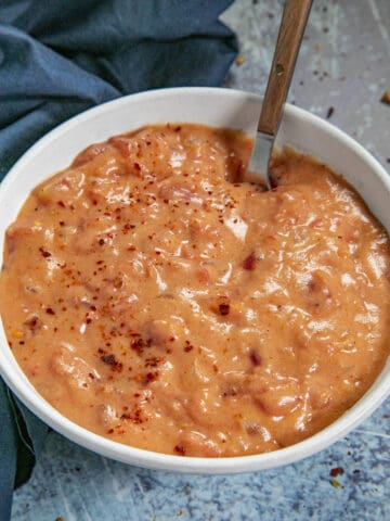 Tomato Gravy in a bowl