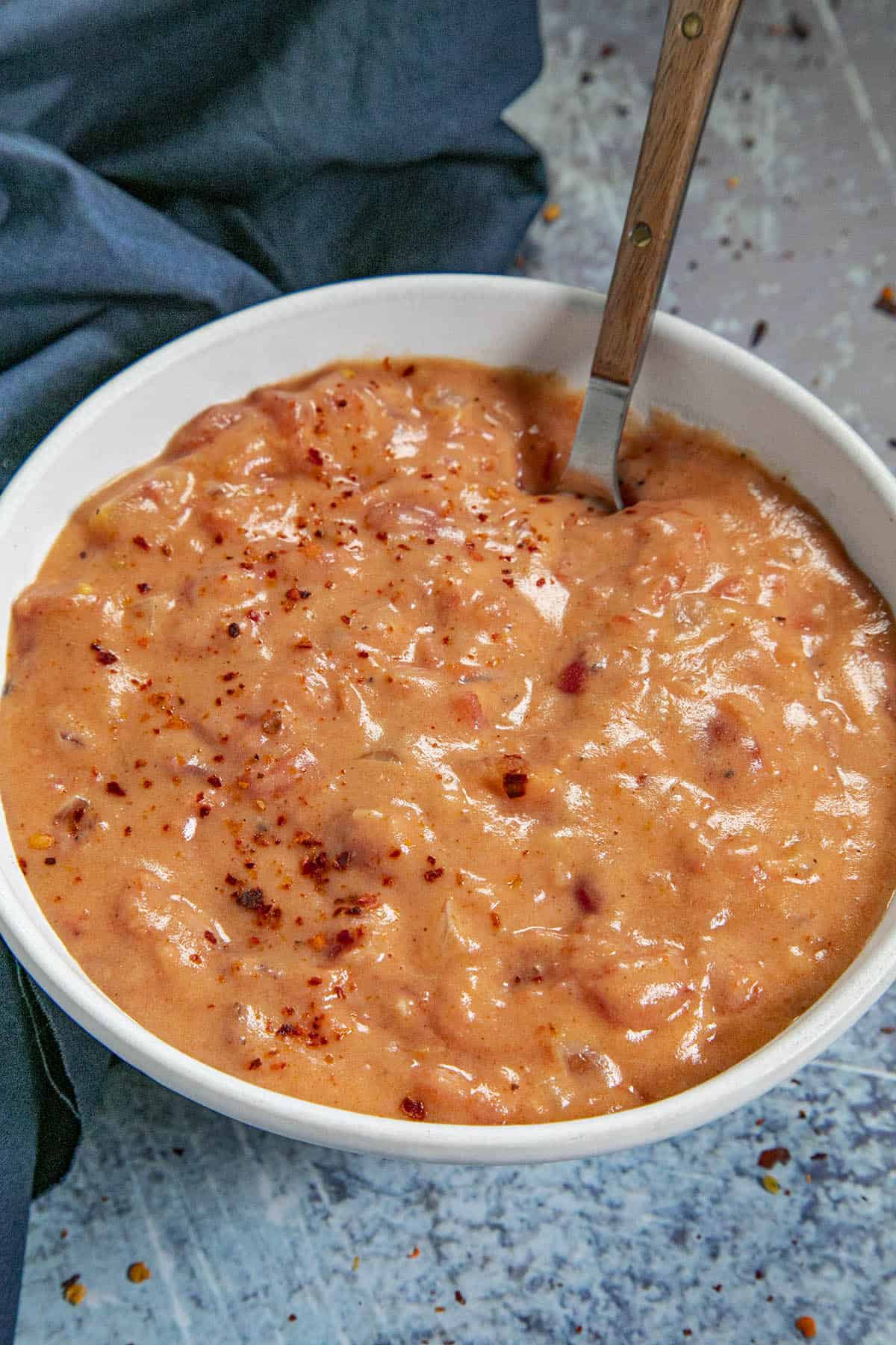 Tomato Gravy in a bowl