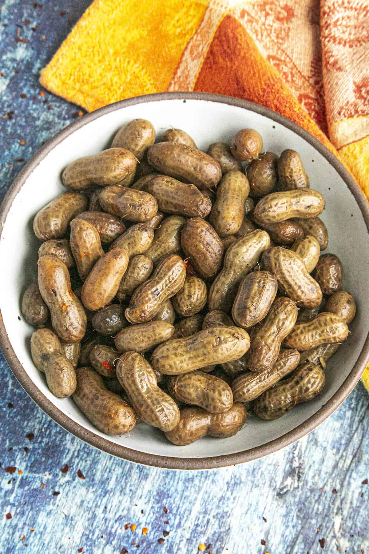 Cajun Boiled Peanuts Recipe