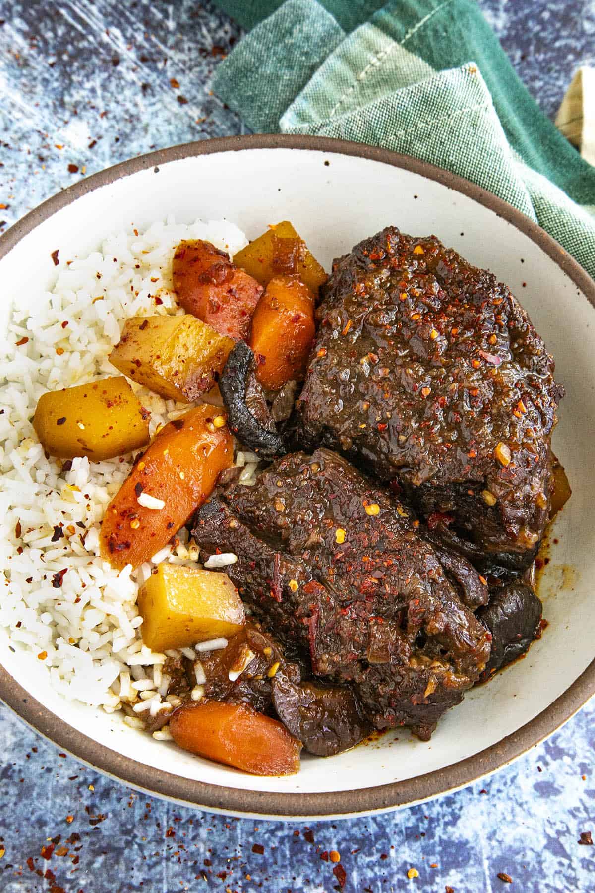 Galbi Jjim Recipe - Korean Braised Short Ribs