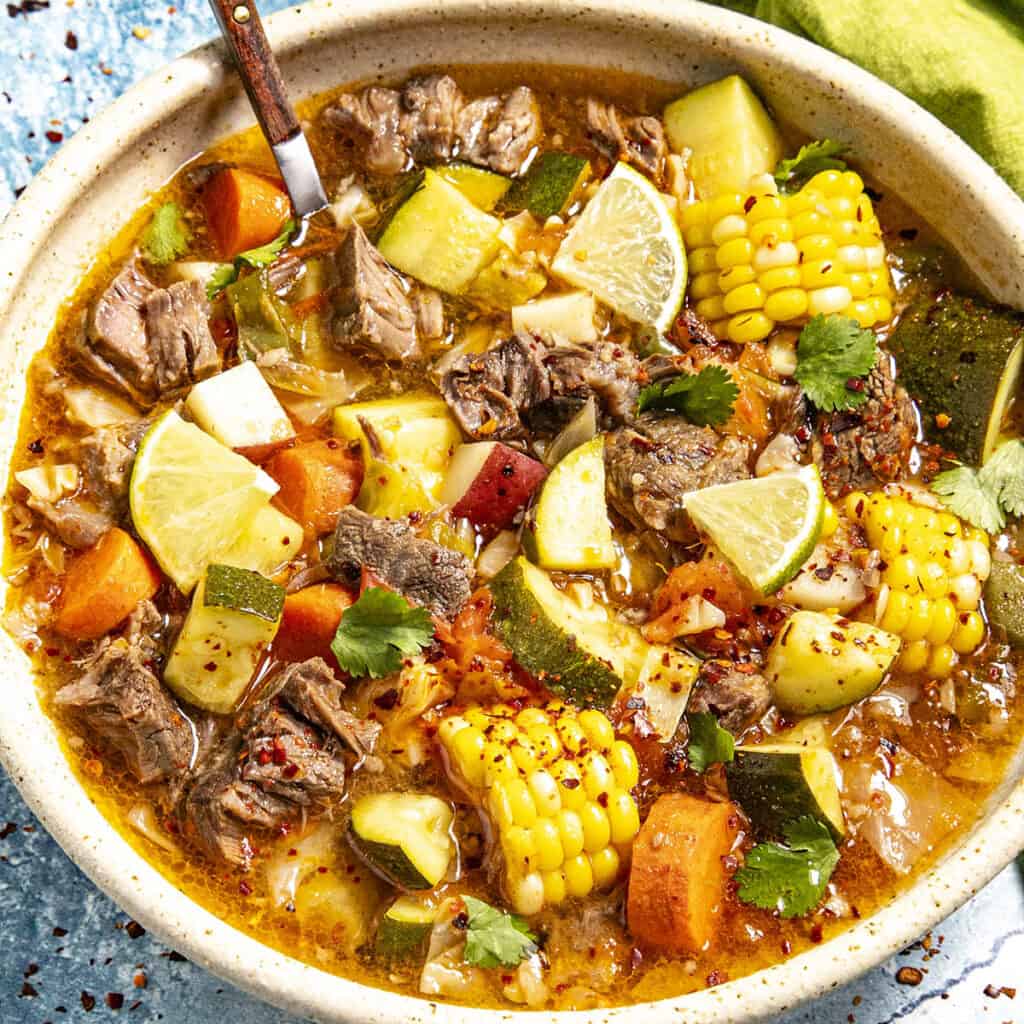 Caldo de Res Recipe (Mexican Beef Soup) - Chili Pepper Madness