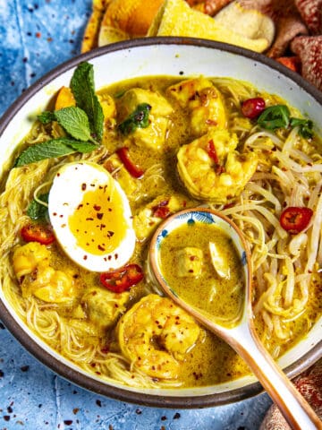 Laksa Recipe (Coconut Curry Laksa)