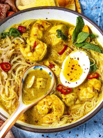 Laksa Recipe (Coconut Curry Laksa)