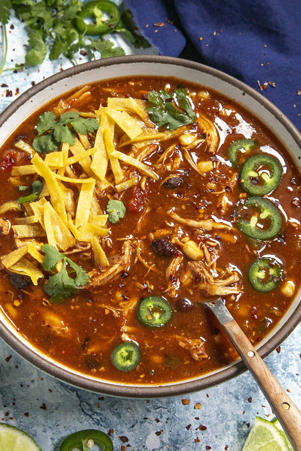 Chicken Enchilada Soup Recipe