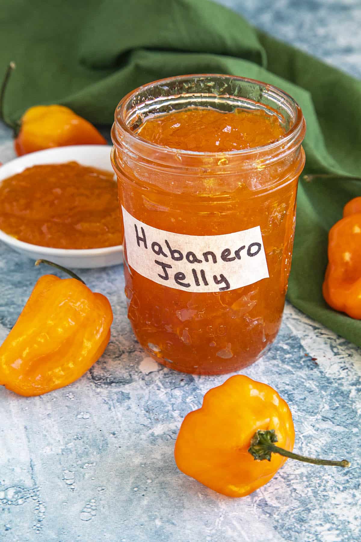 Habanero Jelly in a jar