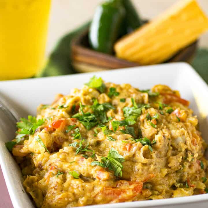 Papa con Chile Recipe - Texas Mashed Potatoes