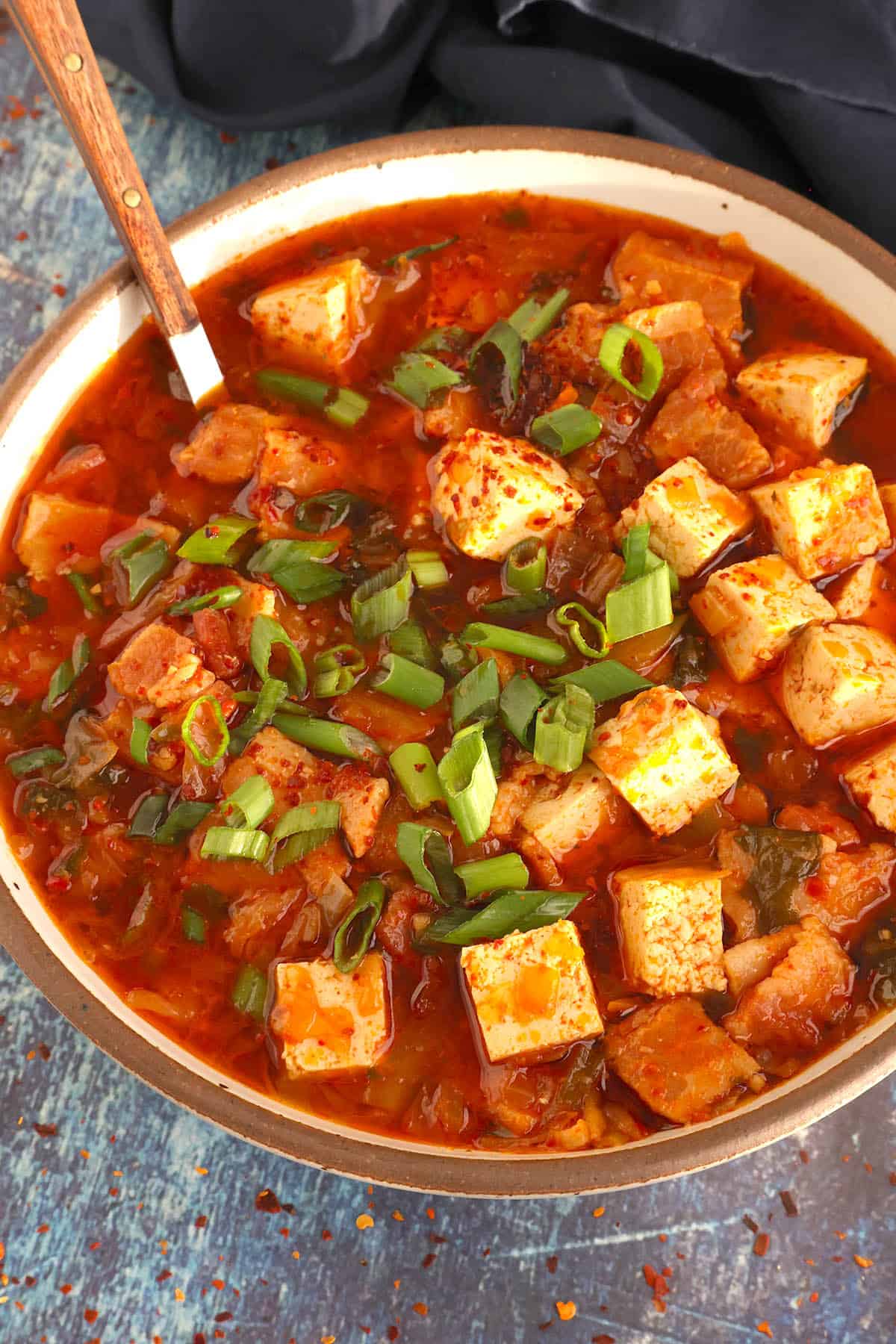 Kimchi Jjigae Recipe (Korean Kimchi Stew)