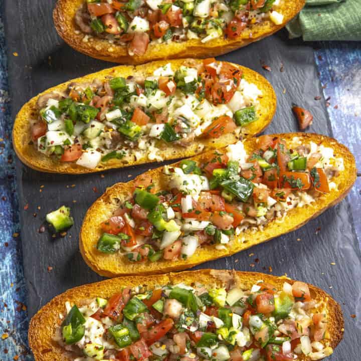 Molletes Recipe (Mexican Open Faced Sandwiches)