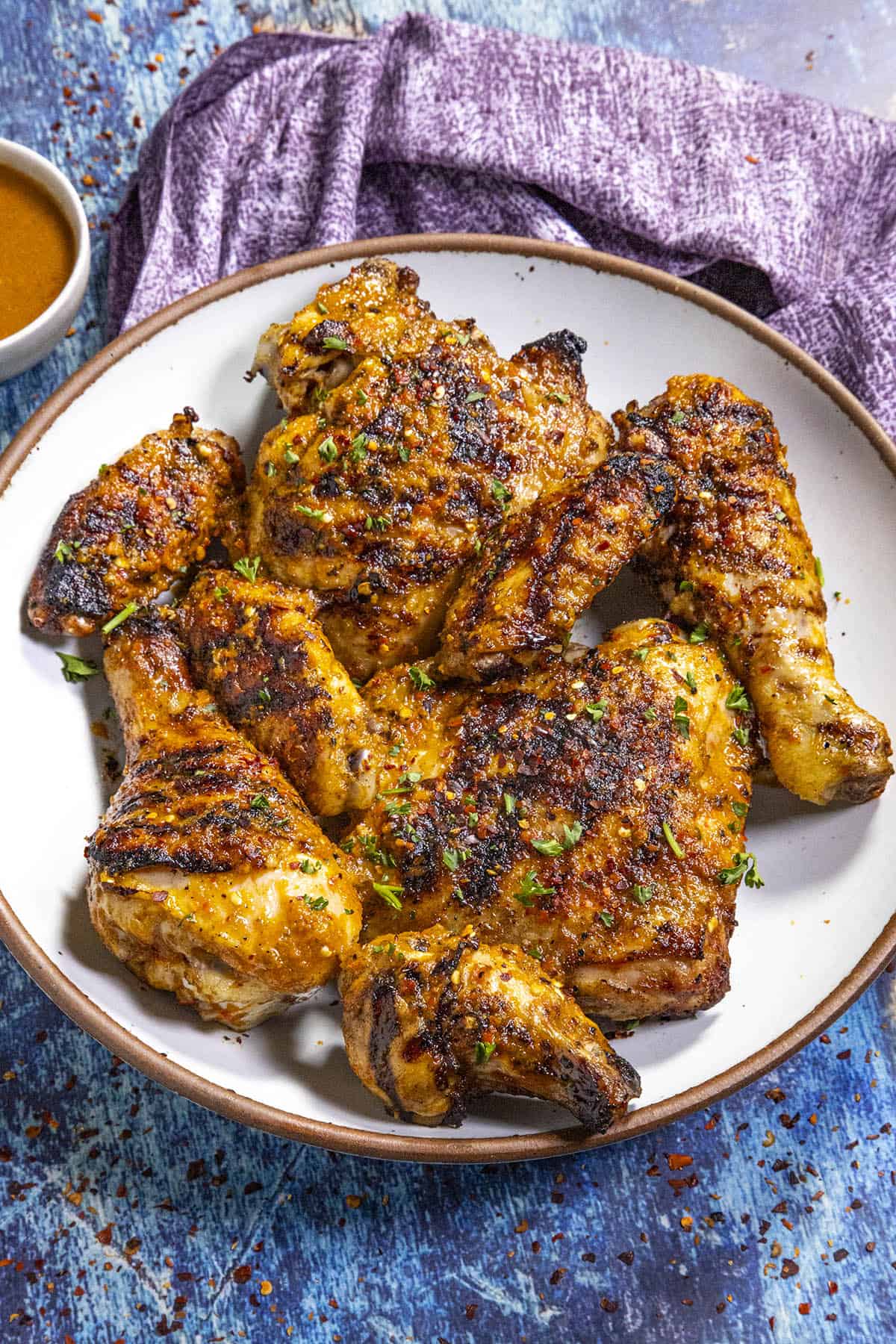 Peri Peri Chicken on a serving platter