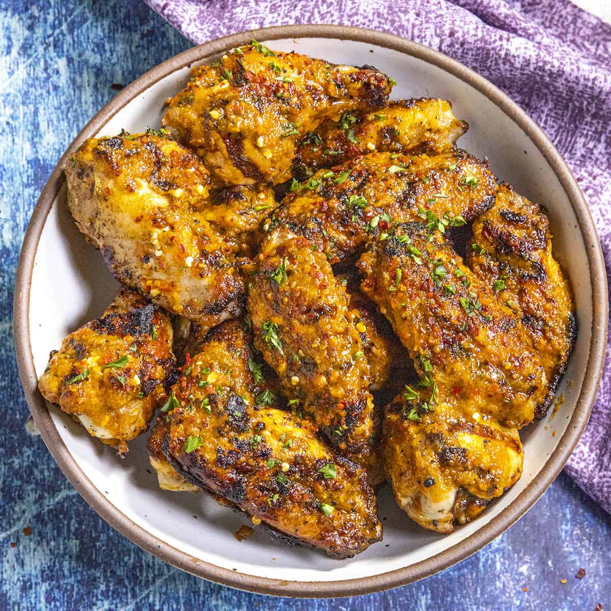 Grilled Peri Peri Chicken Wings Recipe