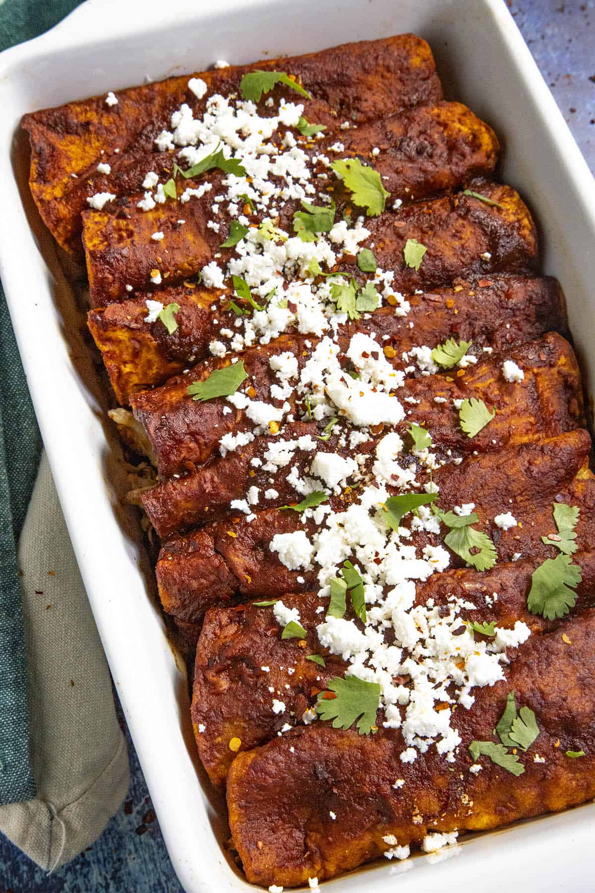 Chicken Enchiladas Recipe (Enchiladas Rojas)