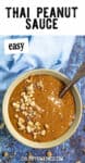 Easy Thai Peanut Sauce Recipe