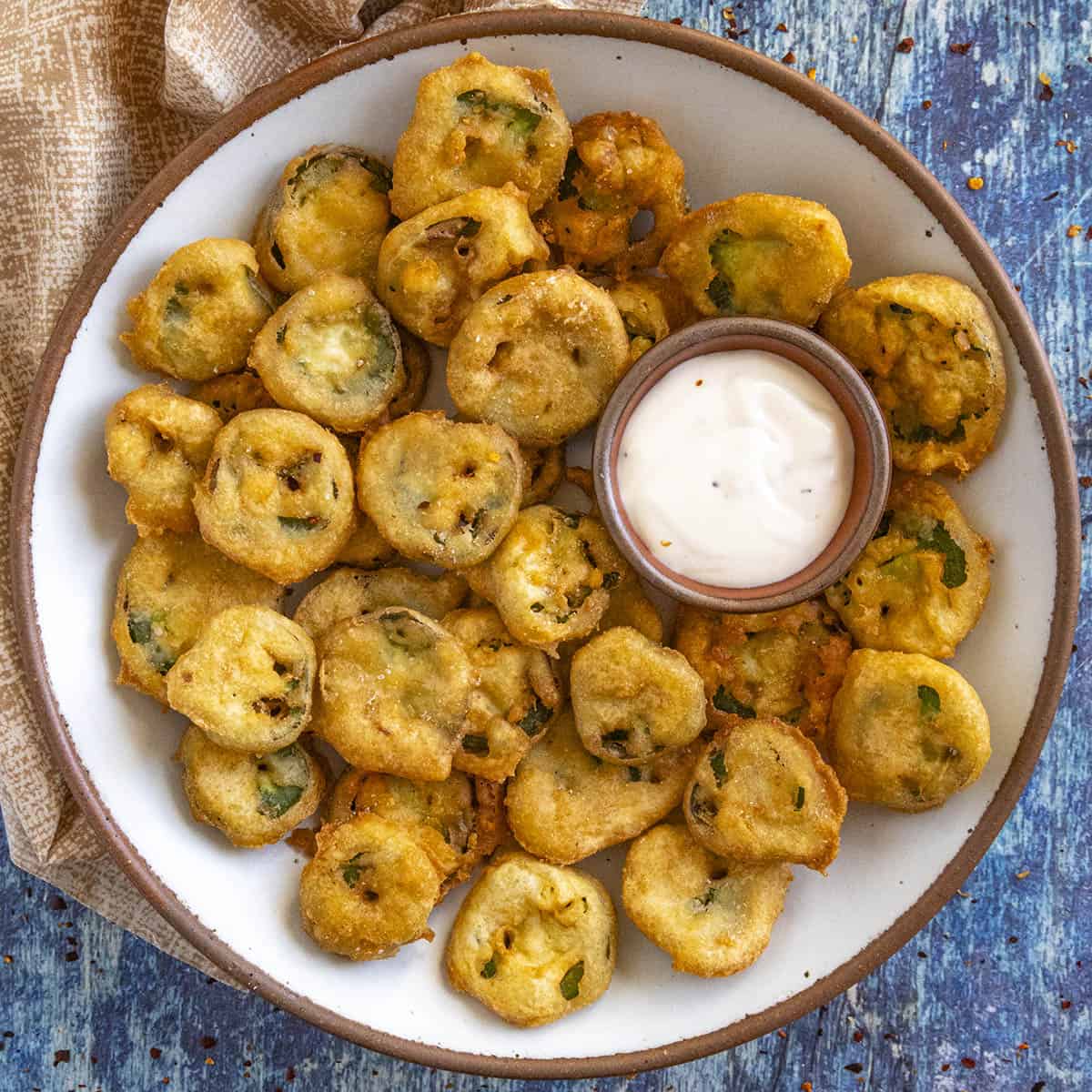Jalapeno Bottle Caps Recipe (Fried Jalapeno Slices)