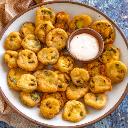 Jalapeno Bottle Caps Recipe (Fried Jalapeno Slices)