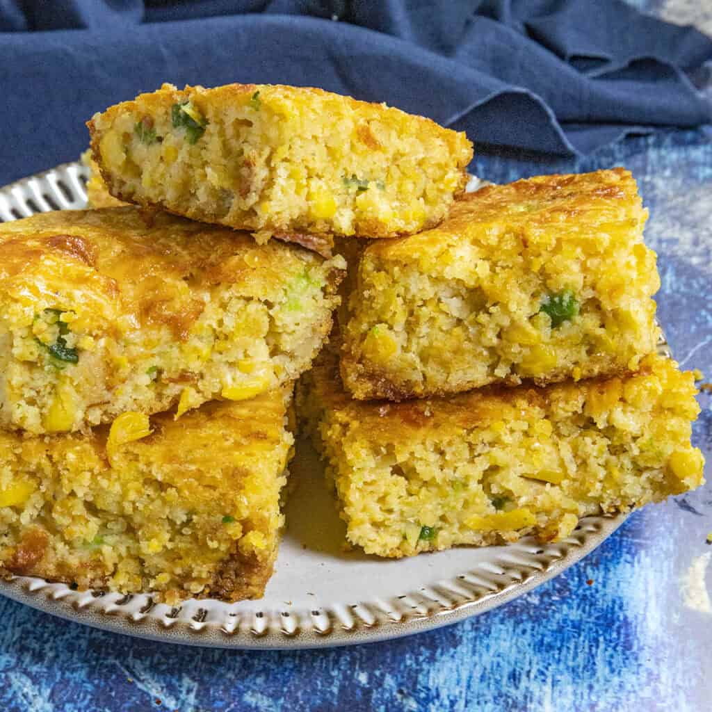 Mexican Cornbread (Jalapeño Cheese & Creamed Corn) - Chili Pepper Madness