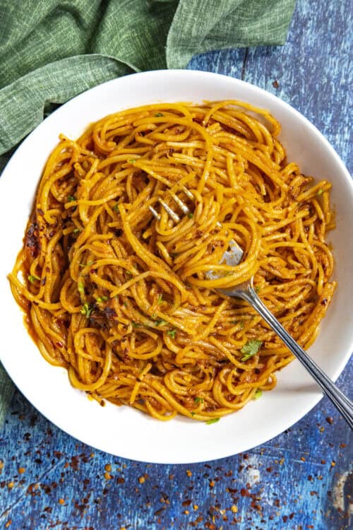 Spaghetti all'Assassina (Killer Spaghetti) - Chili Pepper Madness