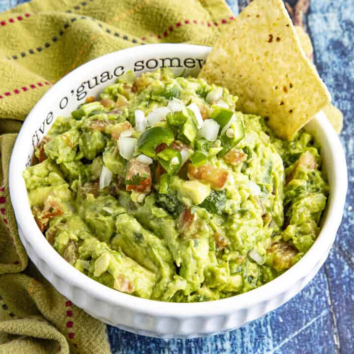 Homemade Guacamole Recipe
