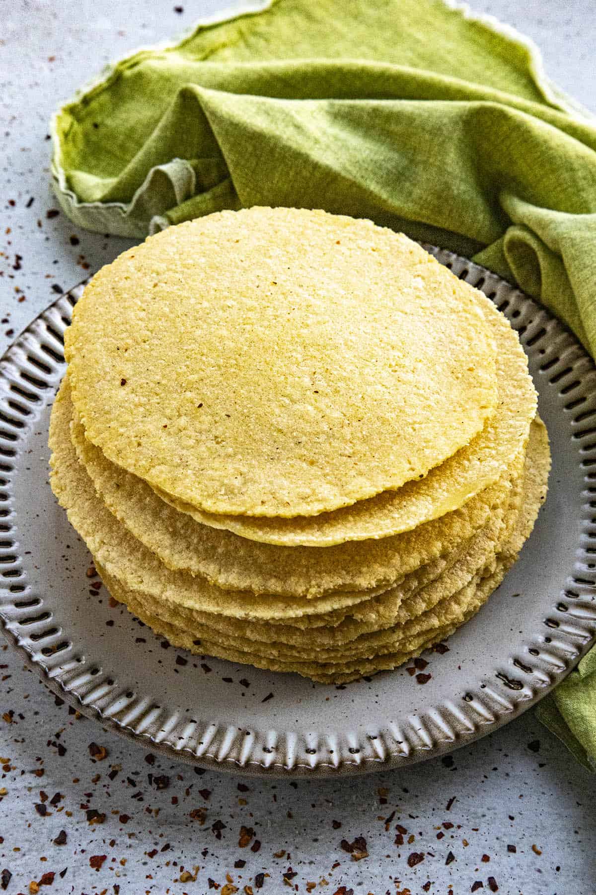 Homemade Corn Tortillas Recipe