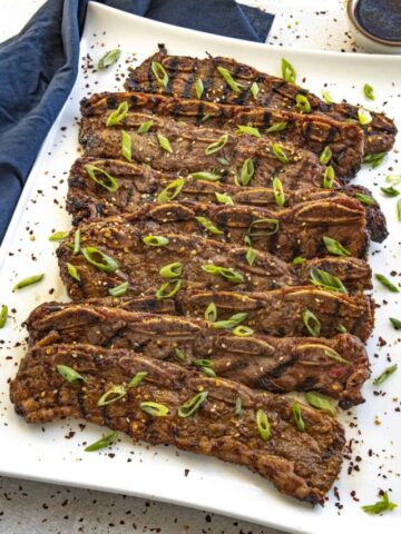 Korean BBQ Beef Short Ribs (Galbi Recipe)