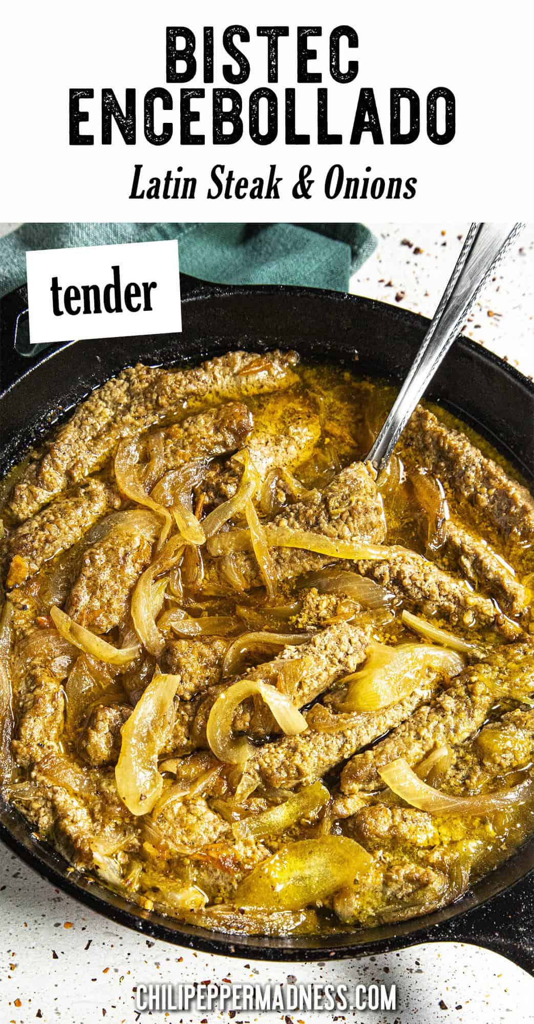 Bistec Encebollado - Chili Pepper Madness