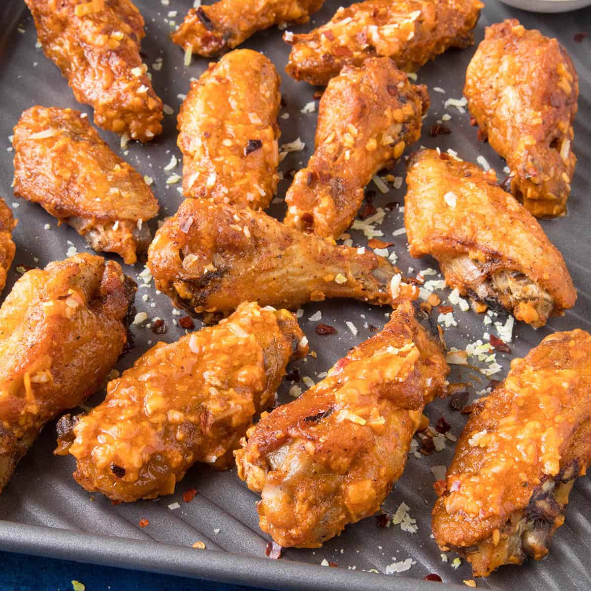 Buffalo-Garlic-Parmesan Wings Recipe