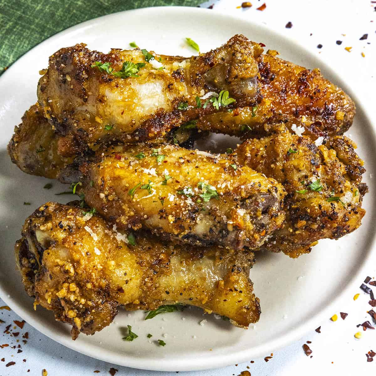 Garlic Parmesan Chicken Wings Recipe