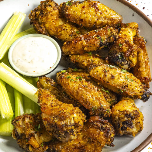 Garlic Parmesan Chicken Wings Recipe