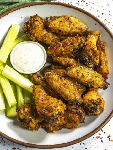Garlic Parmesan Chicken Wings Recipe