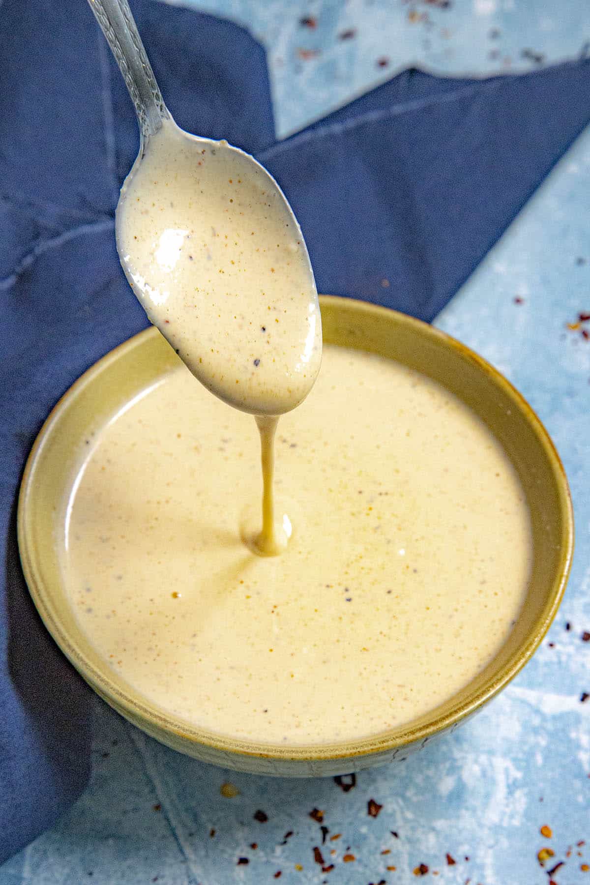 Alabama White Sauce in a bowl